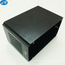 OEM CNC metal machining hard aluminum anodized computer host case parts aluminum box